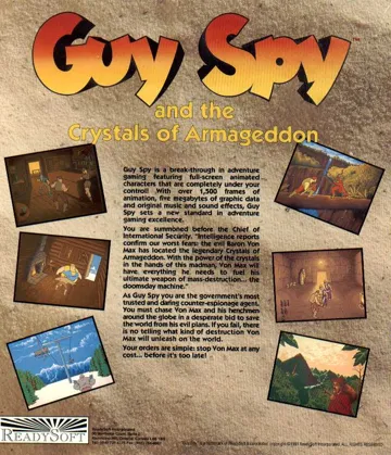 Guy Spy and the Crystals of Armageddon_Disk1 box cover back